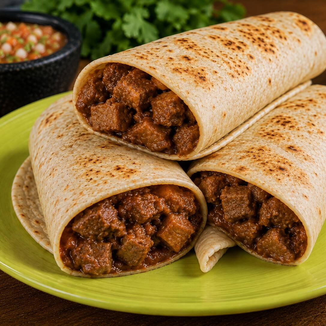 Trocito con chile pasilla
