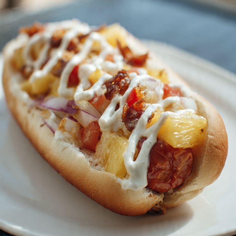 Hot-dog Hawaiano