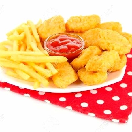 Combo-Papas con Nuggets