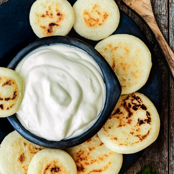 Arepas con Nata 8 uds