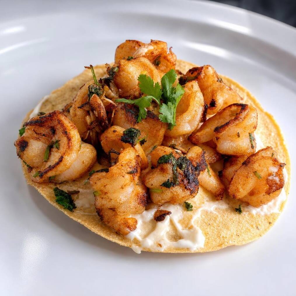 Tostadas de camarón