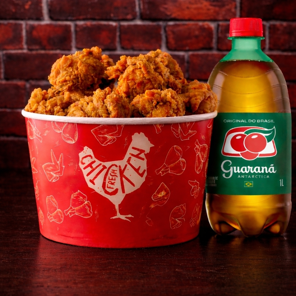 Baldão grande com 15 pedaços da coxinha da asa crocantes por fora e suculentos por dentro, acompanhado de 1 molho. Experimente essa combinação perfeita para sua refeição (serve de 3 a 4 pessoas). Leve grátis 1 molho a sua escolha.