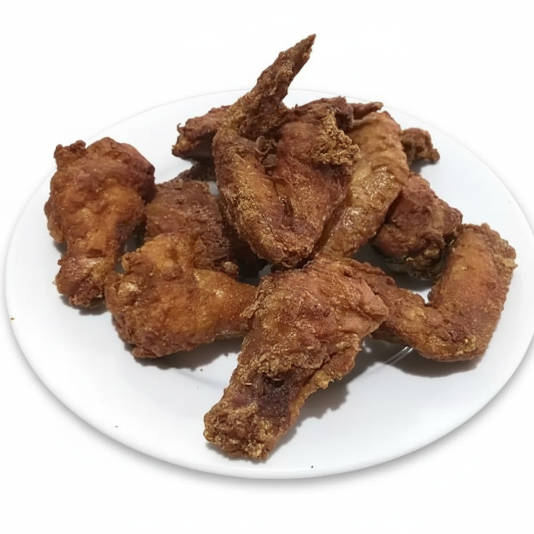 Asinha milanesa 5 unidades Obs: Não acompanha molhos e nem limão.