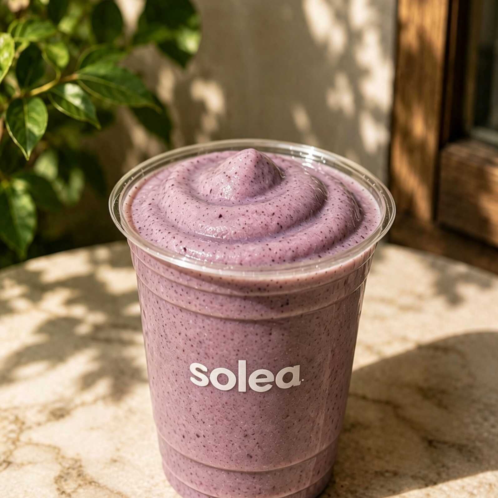 Smoothie De Platano - BlueBerry