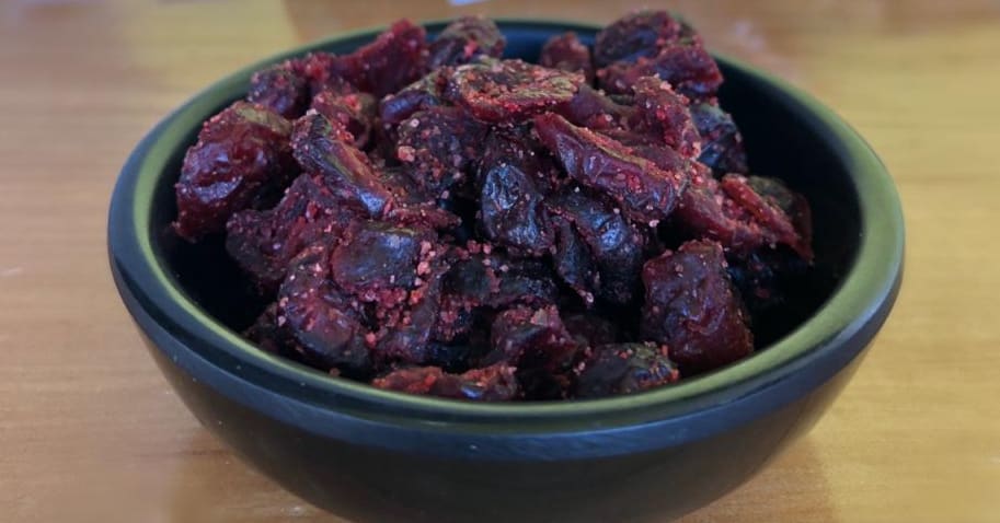 Arándanos enchilados
