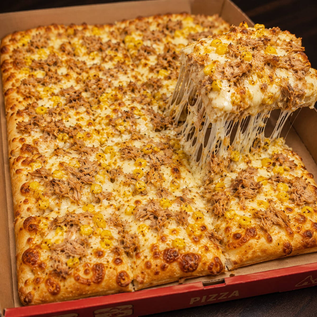 PIZZA TUNA CORN GRANDE