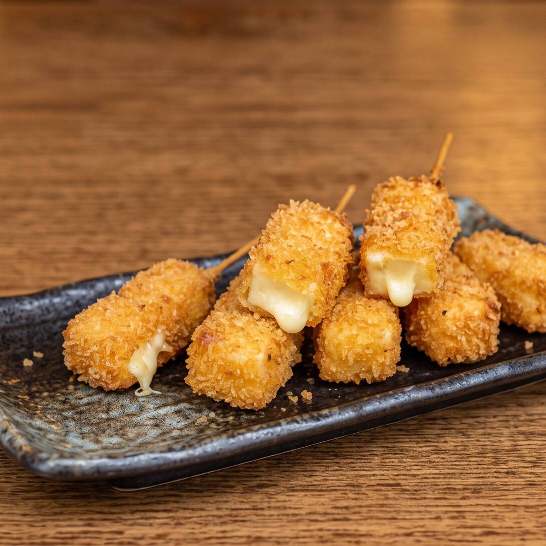 Kushiage de queso 6 pzas