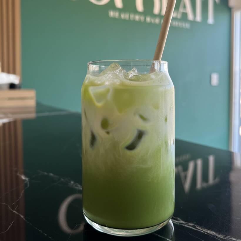 Iced Matcha Latte