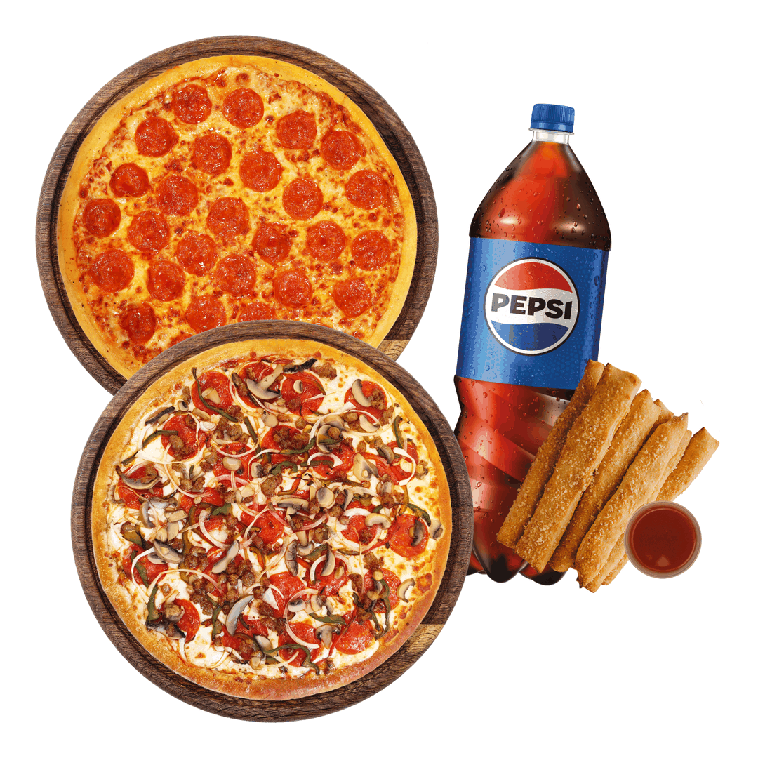 Combo 2 Pizzas