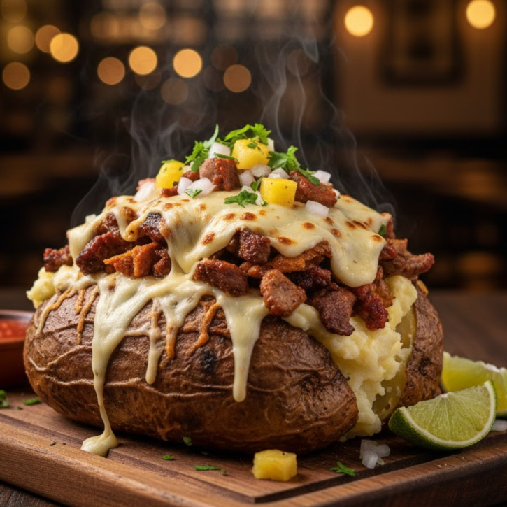 Papa asada Combinada