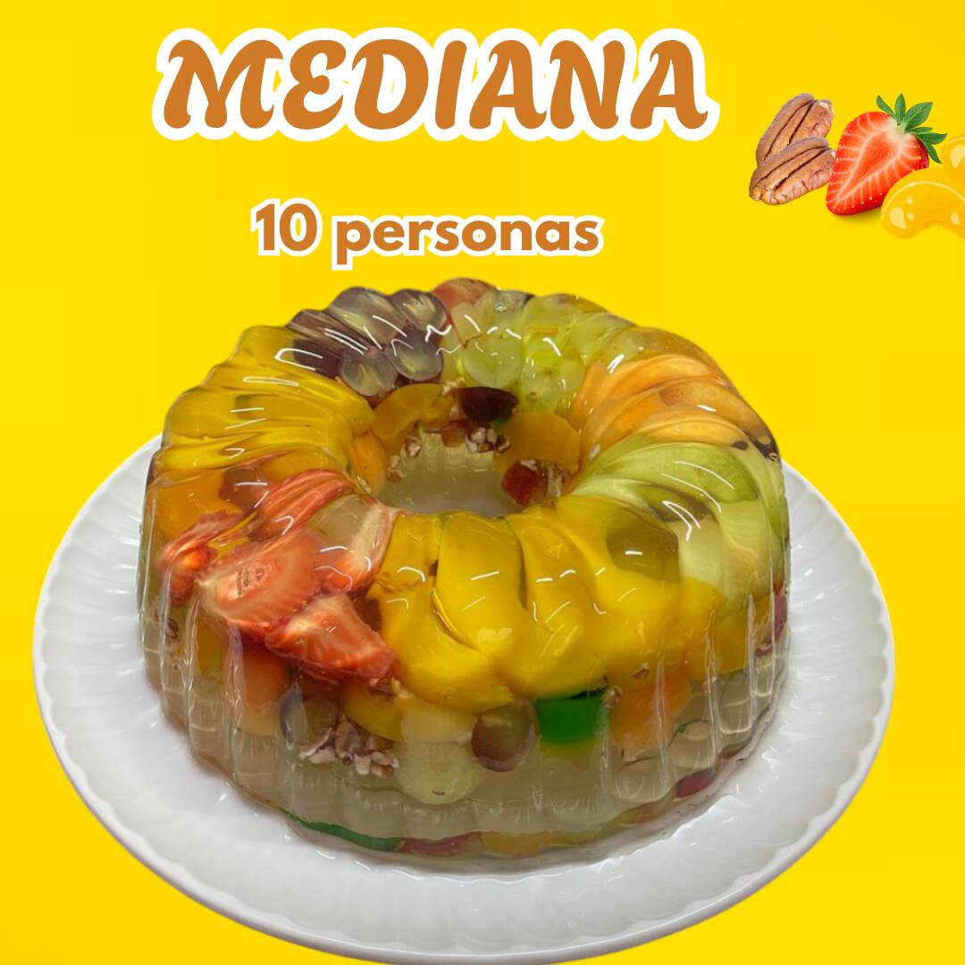Gelatina Mediana de Frutas