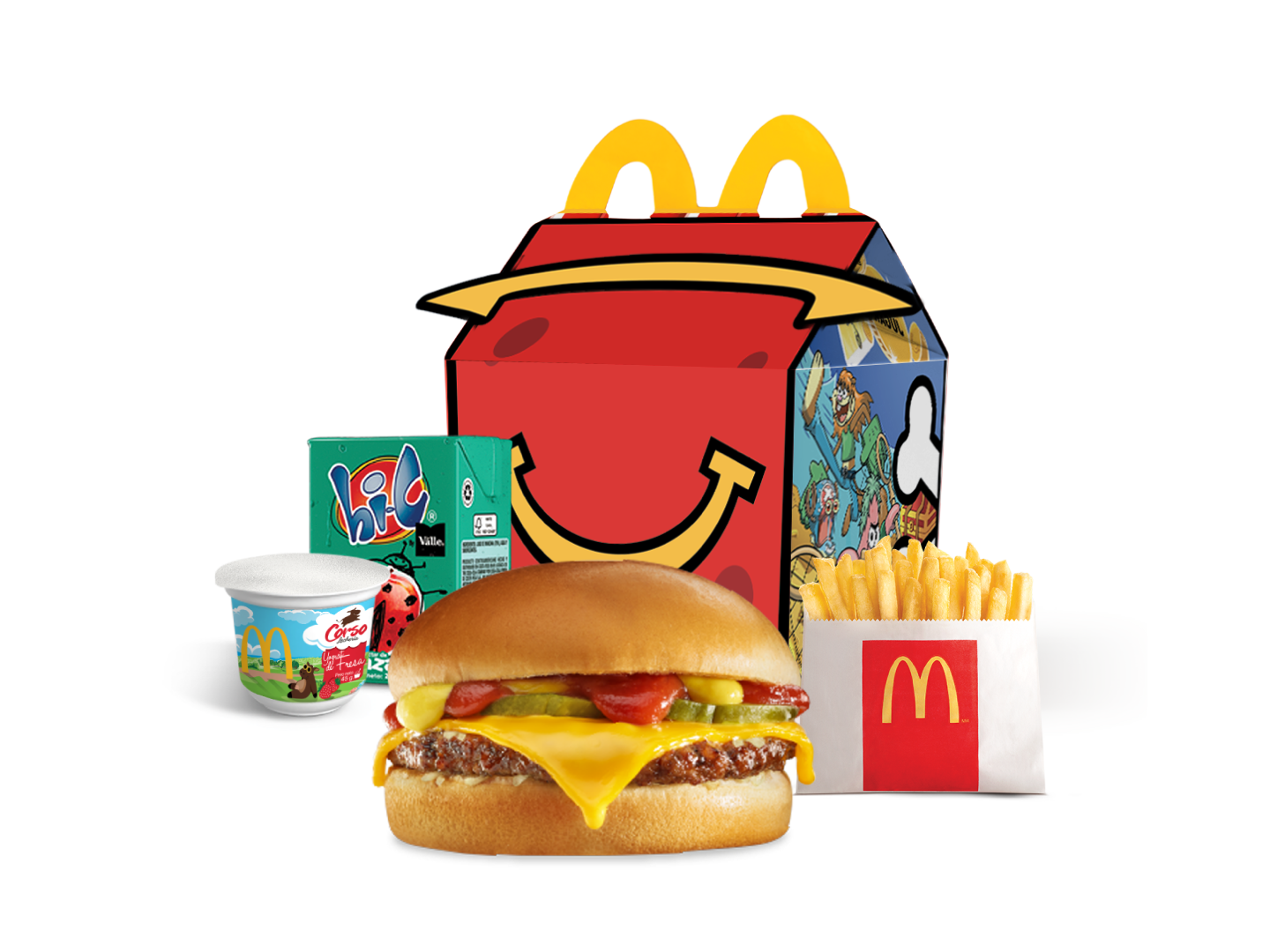 Cajita Feliz® Hamburguesa con Queso