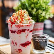 Frappé de Fresas con Crema