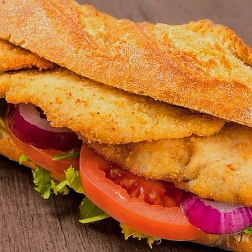 Combo Sándwich Apanado + Papa + Bebida