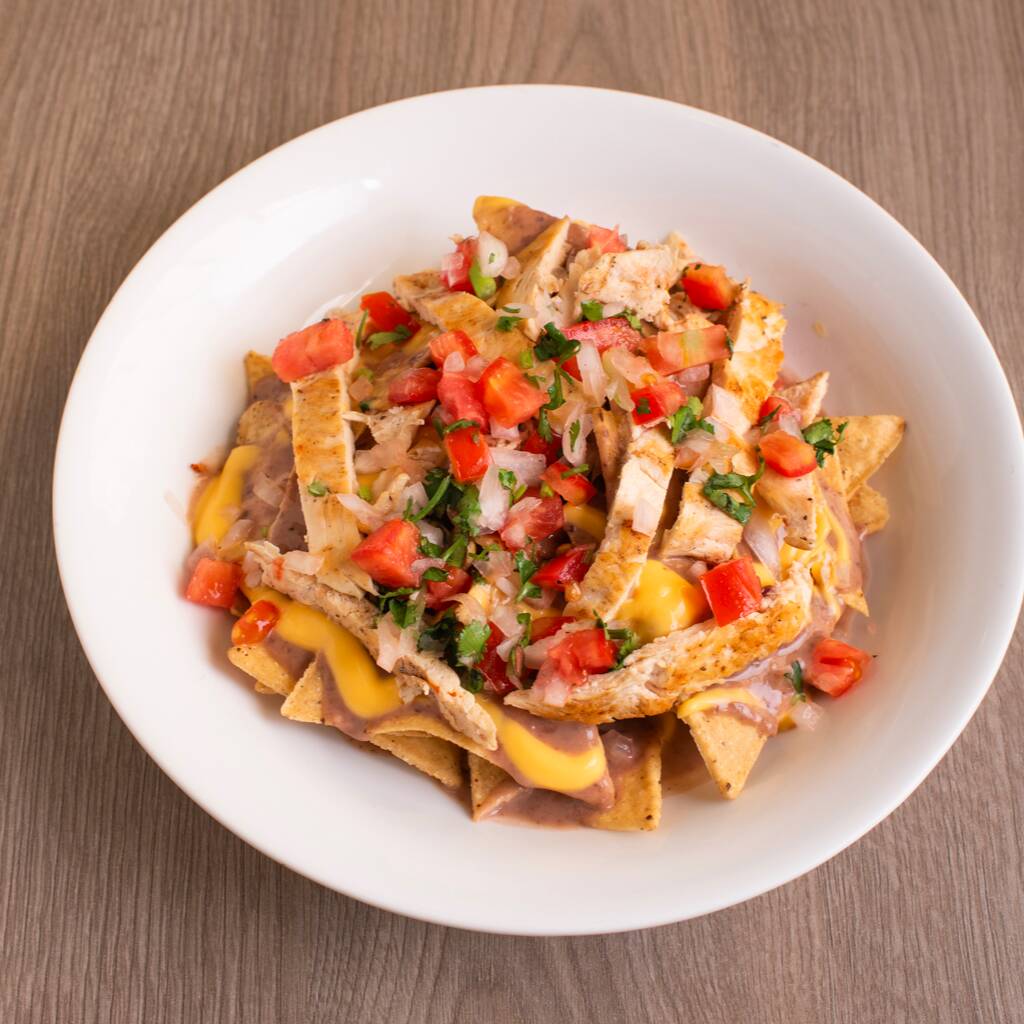 Nachos con Pollo