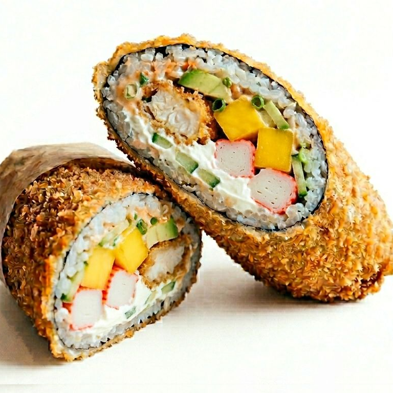 Sushi Burrito de Pescado blanco