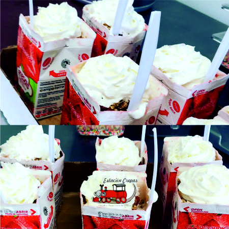 Caja de Fresas Con Crema