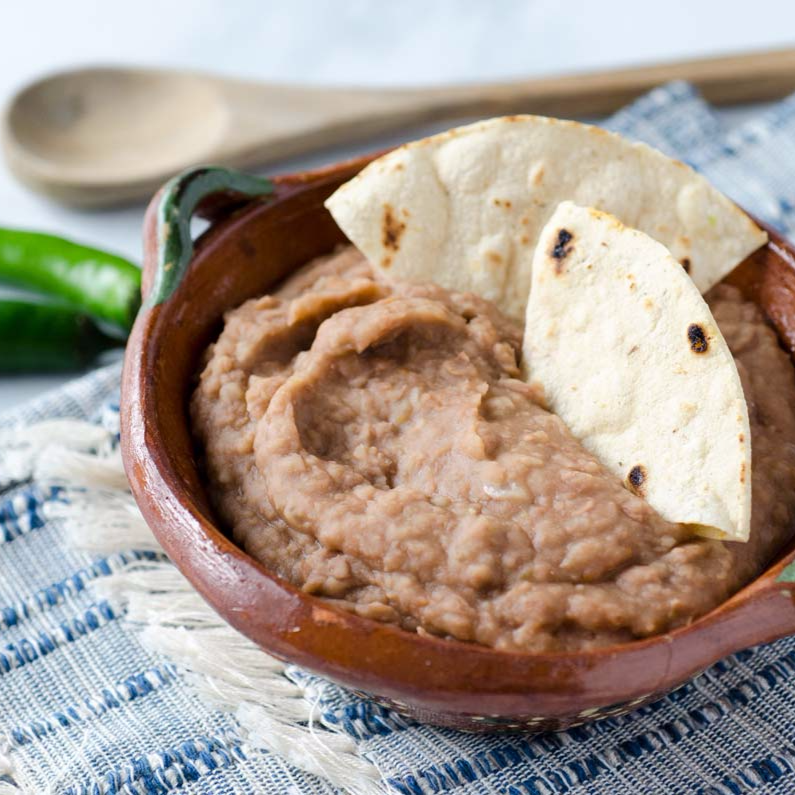 Orden de frijoles refritos