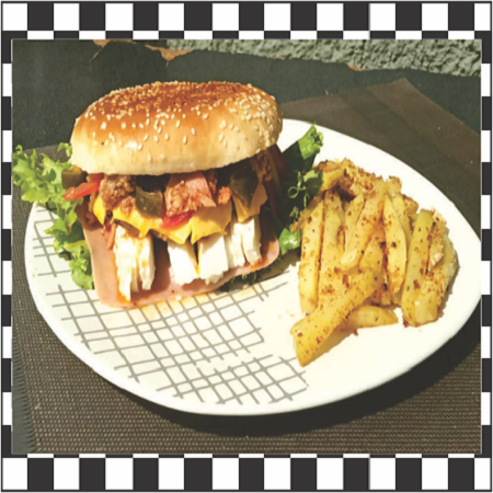 Burger Chess Mama Mia!