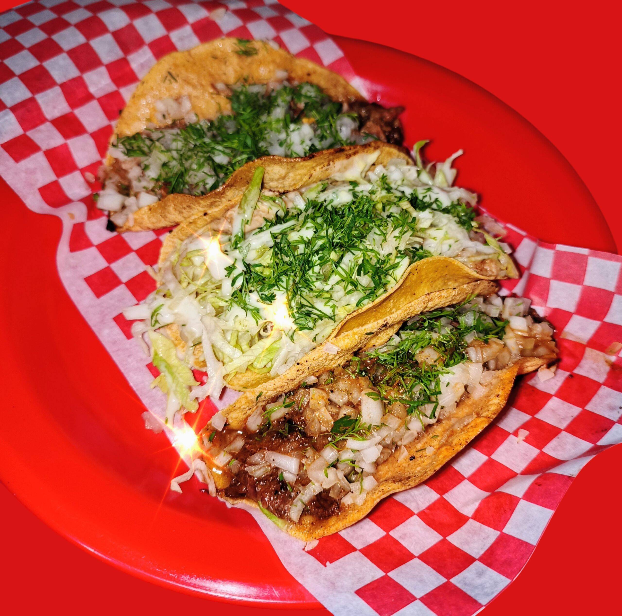 Trío de tacos