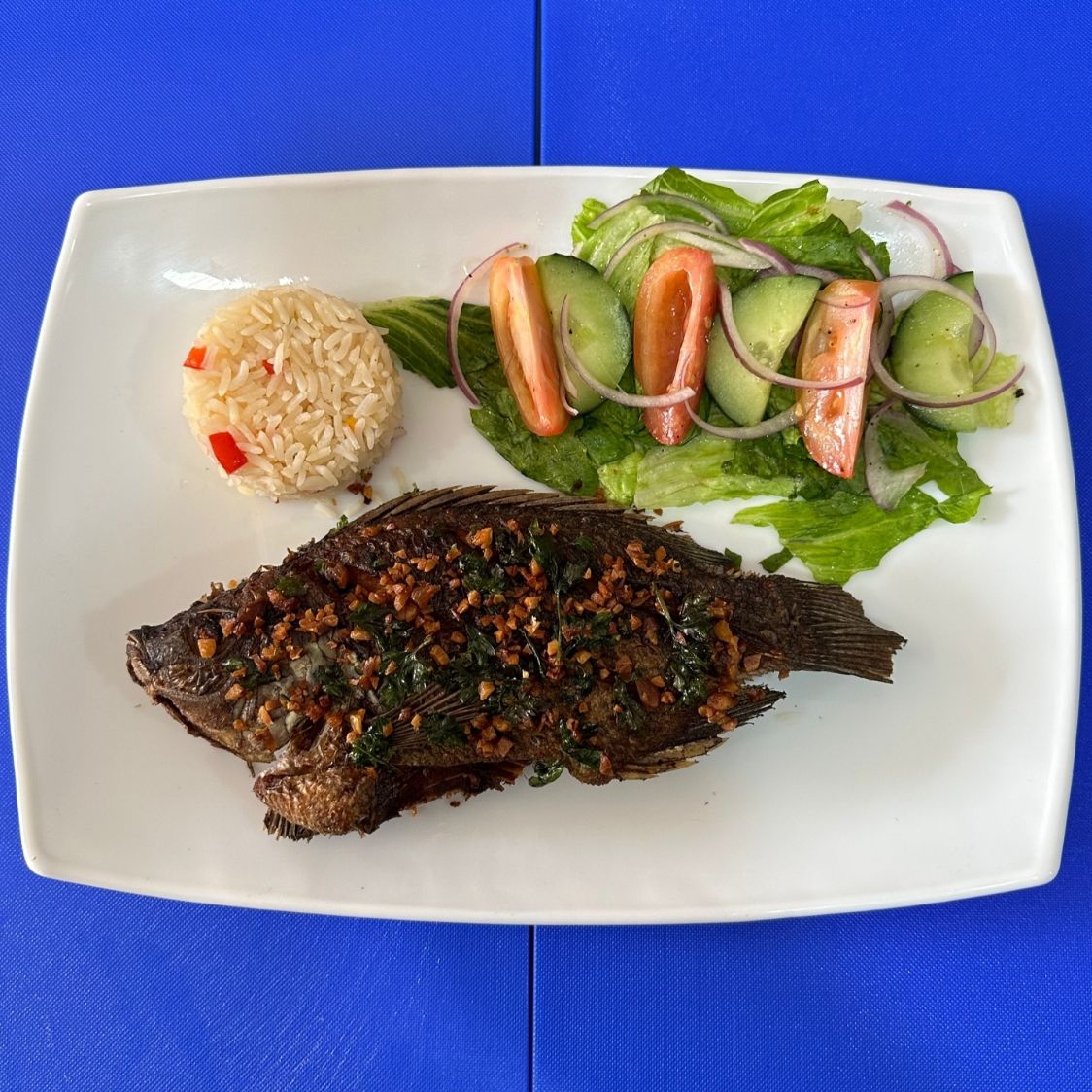 Mojarra al Ajillo