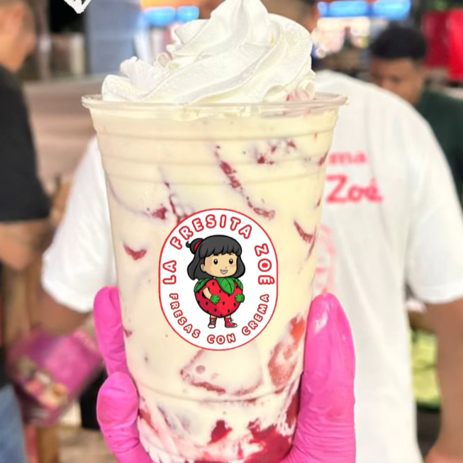 Fresas con Crema Medianas