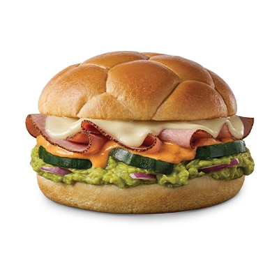Golazo Jamon y Queso con Guacamole Sub