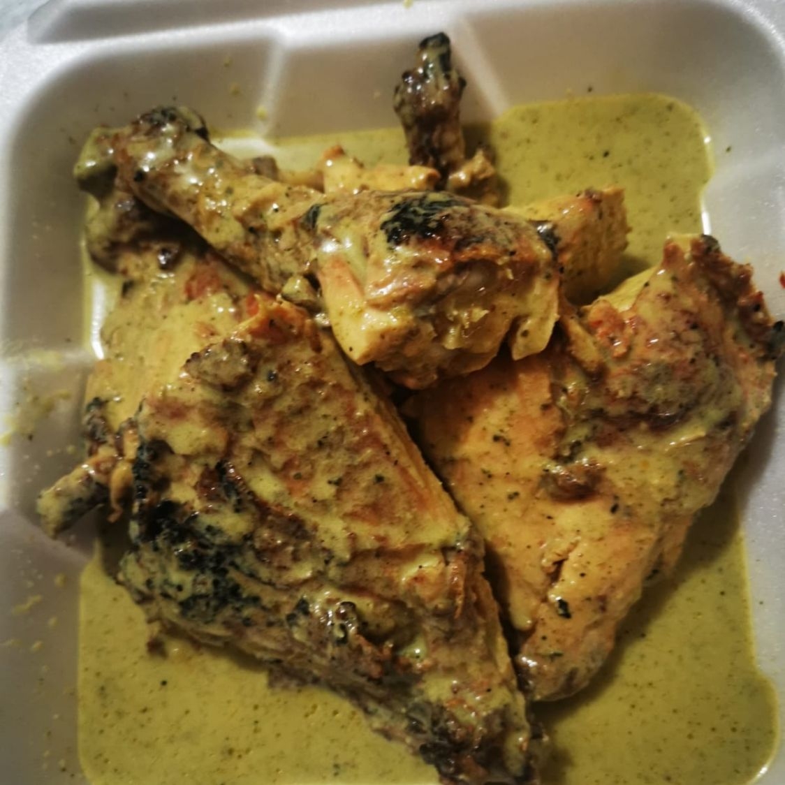 Pollo en Crema Habanero