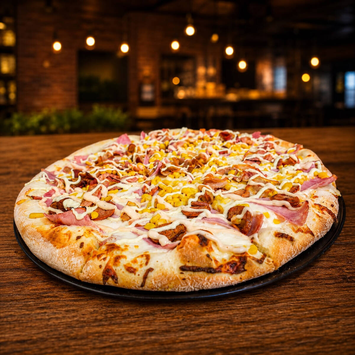 ︎Pizza Mediana 6 Porciones (30 cm) 50% OFF⭐