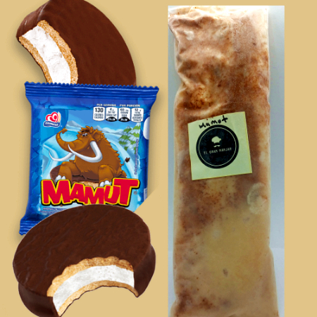HELADO / HIELITO GOURMET DE GALLETA MAMUT