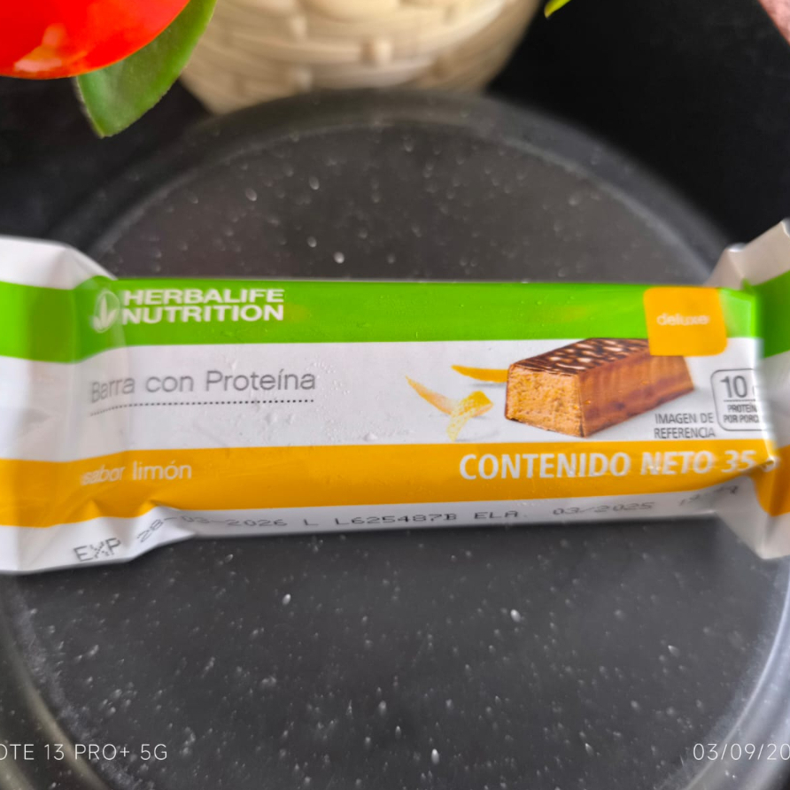 BARRA DE PROTEINA Sabor Limón