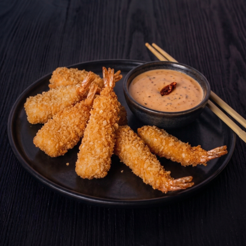 Camarones Empanizados 5 pzas