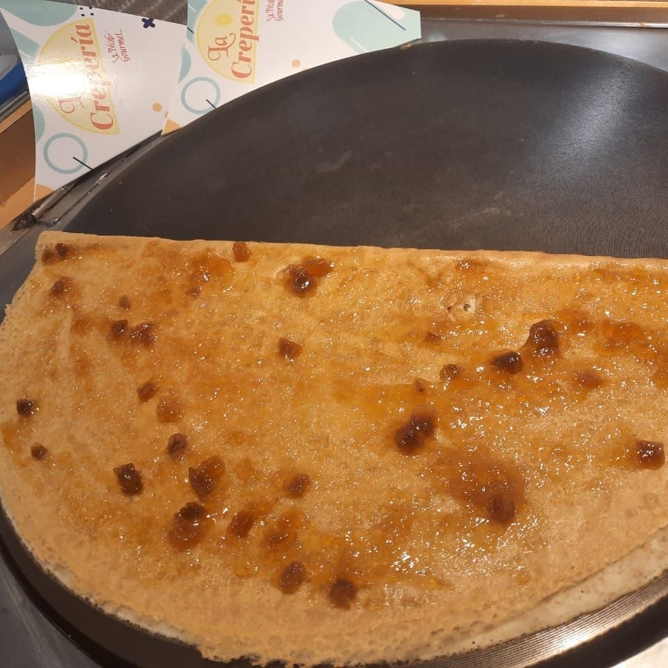 Crepa de Mermelada de Durazno
