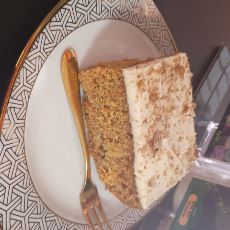 Rebanada Pastel de Zanahoria