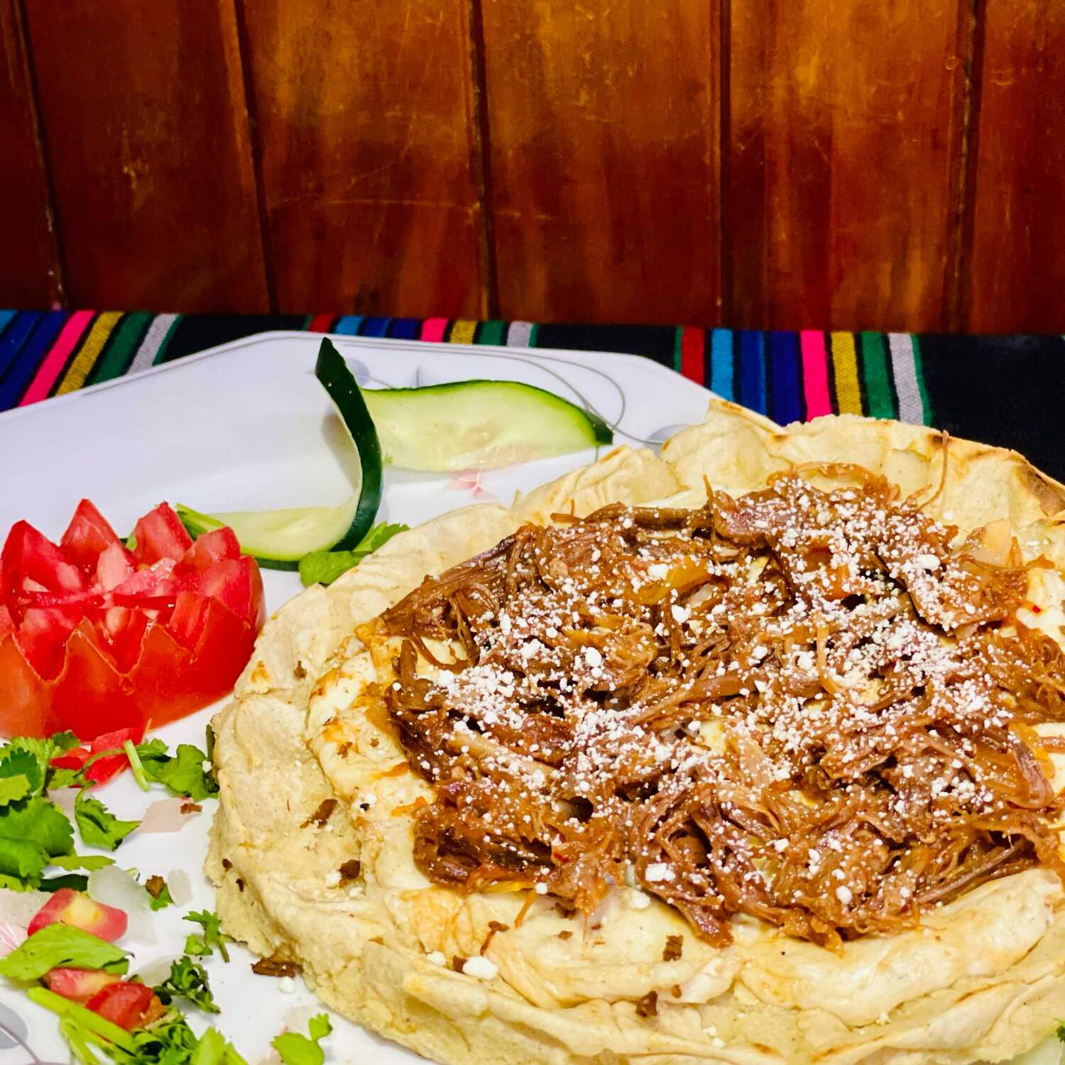 Sope de Deshebrada+Quesillo