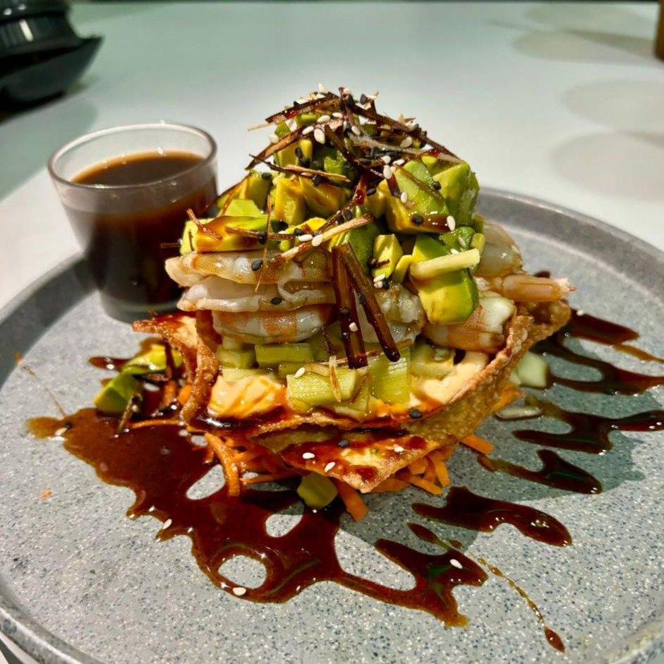 Tostada de Camaron