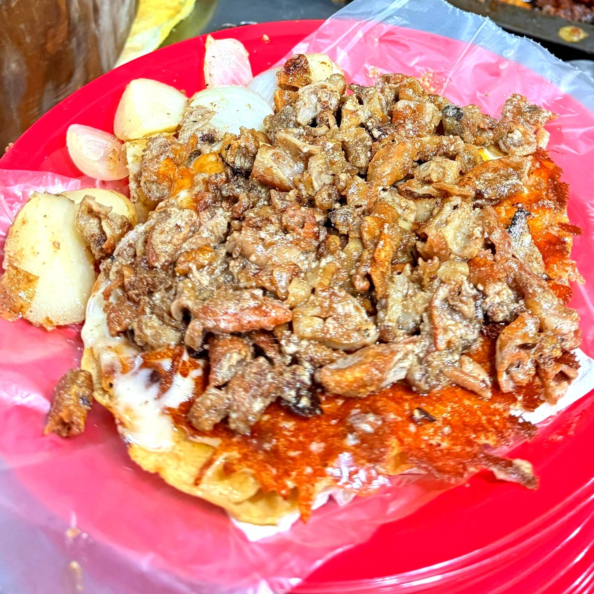 Quesa tacos Tripa