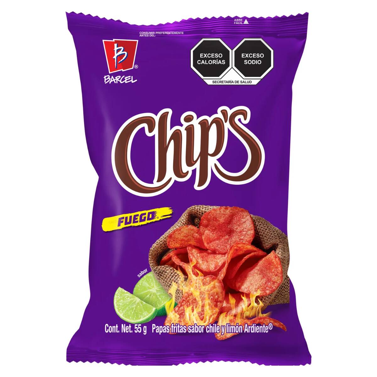 Chips fuego