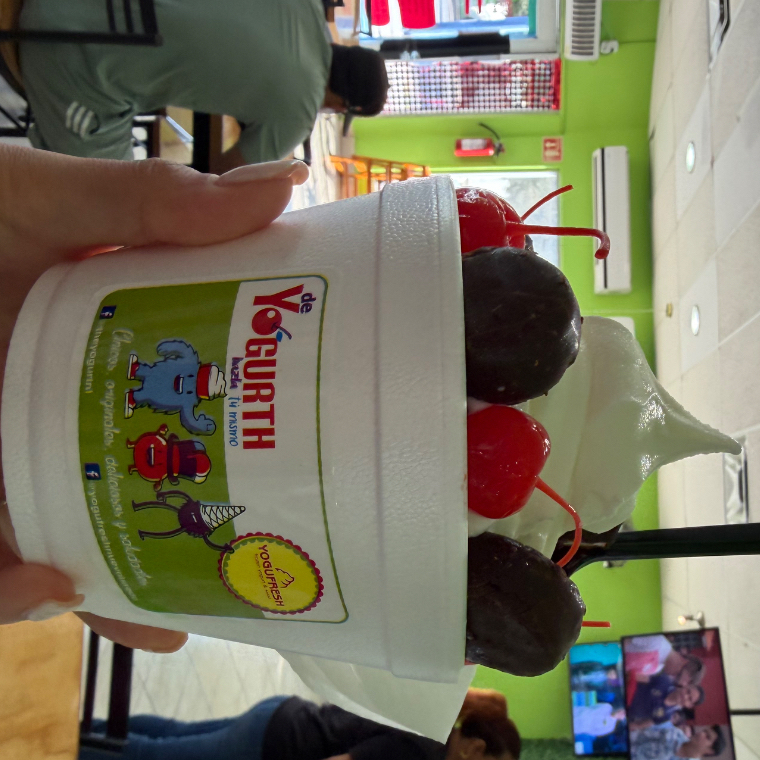 NIEVE GRANDE CON TOPPINGS