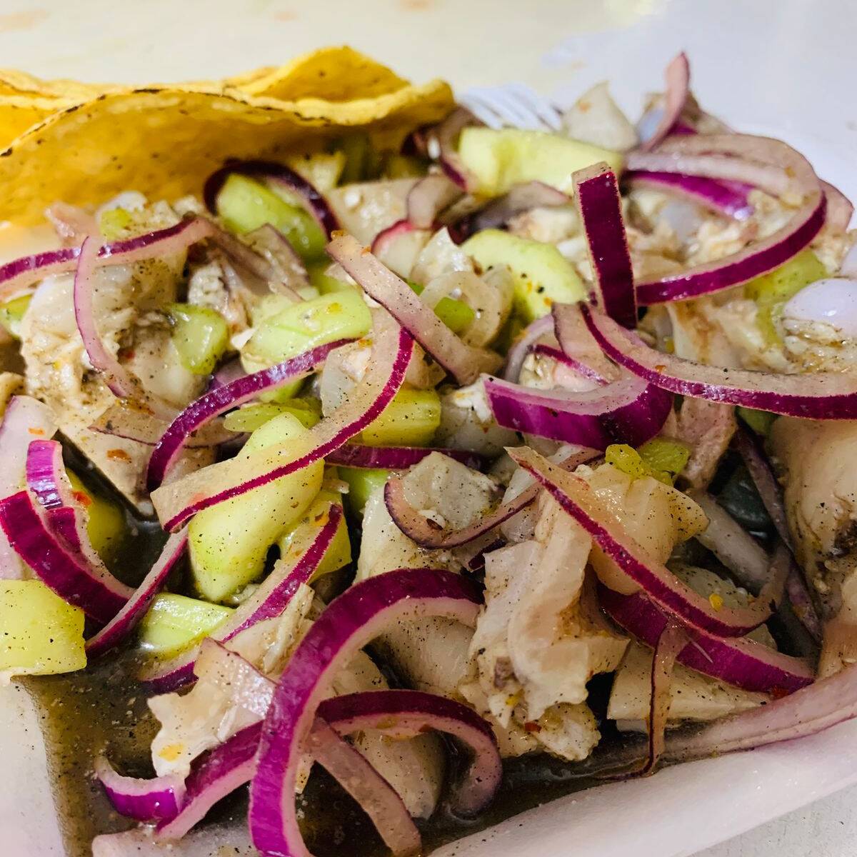 Aguachiles de Pata.