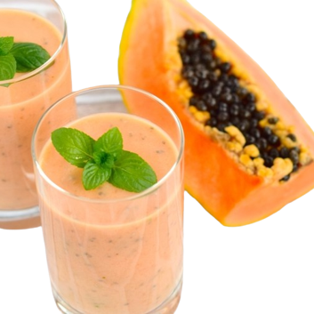 Jugo de Papaya + Leche