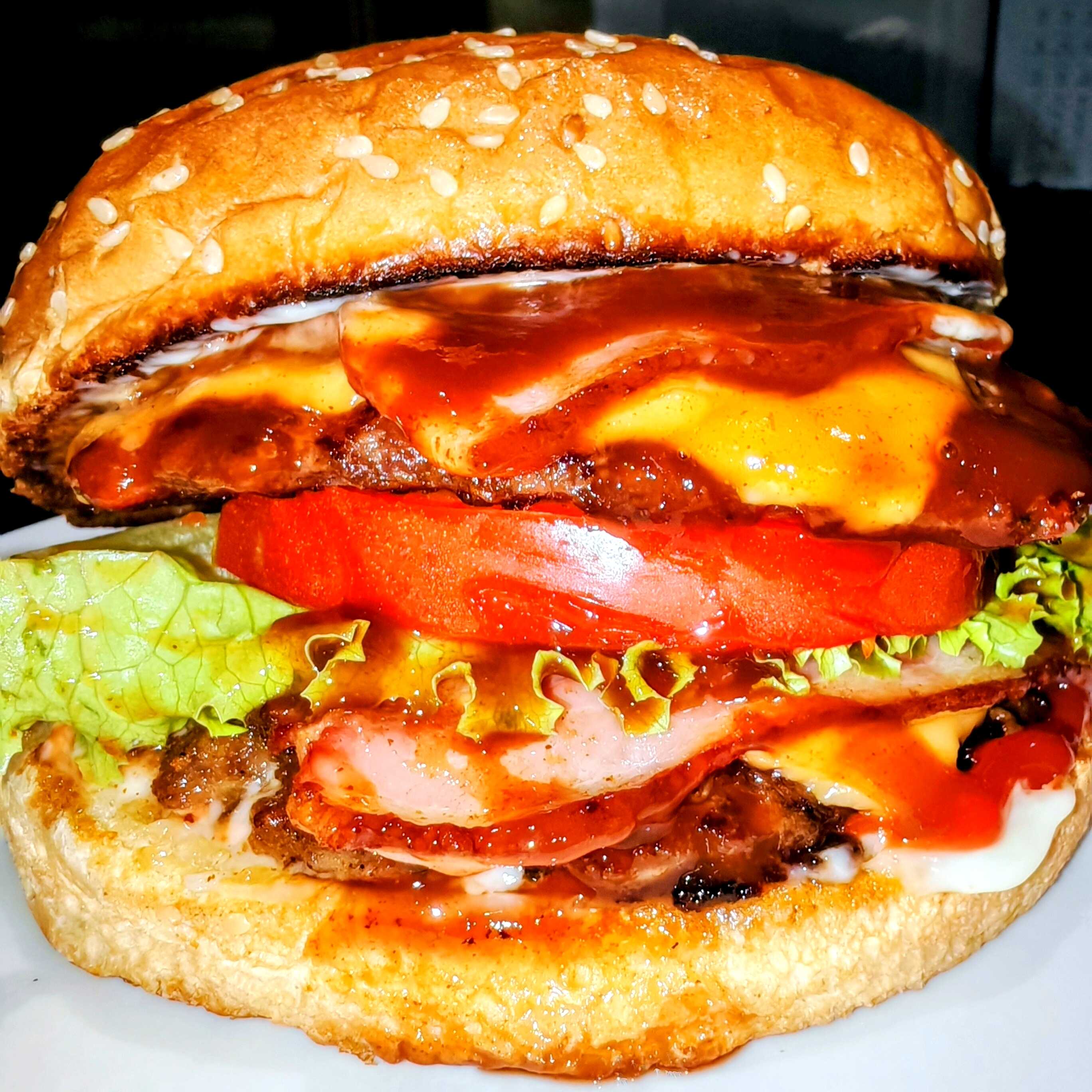 Hamburguesa Barbacoa Rústica y Tocino 2.0