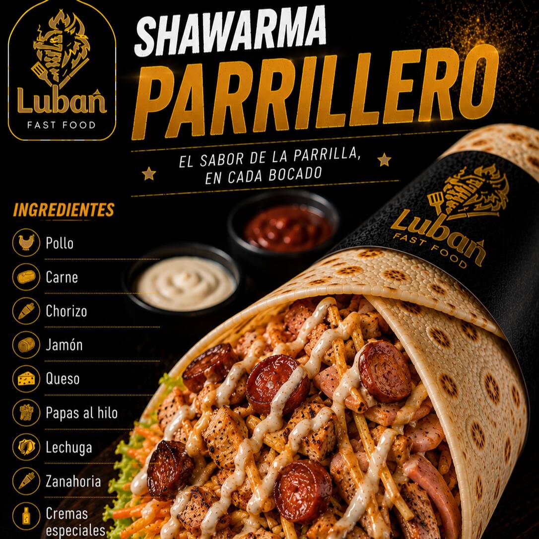 Shawarma Parrillero 🍗🥩🌯