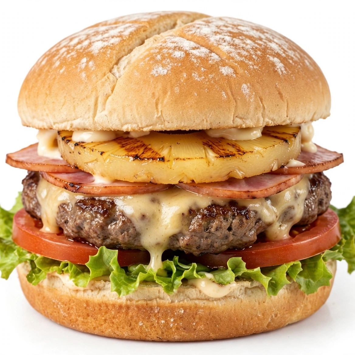Hamburguesa Hawaiana