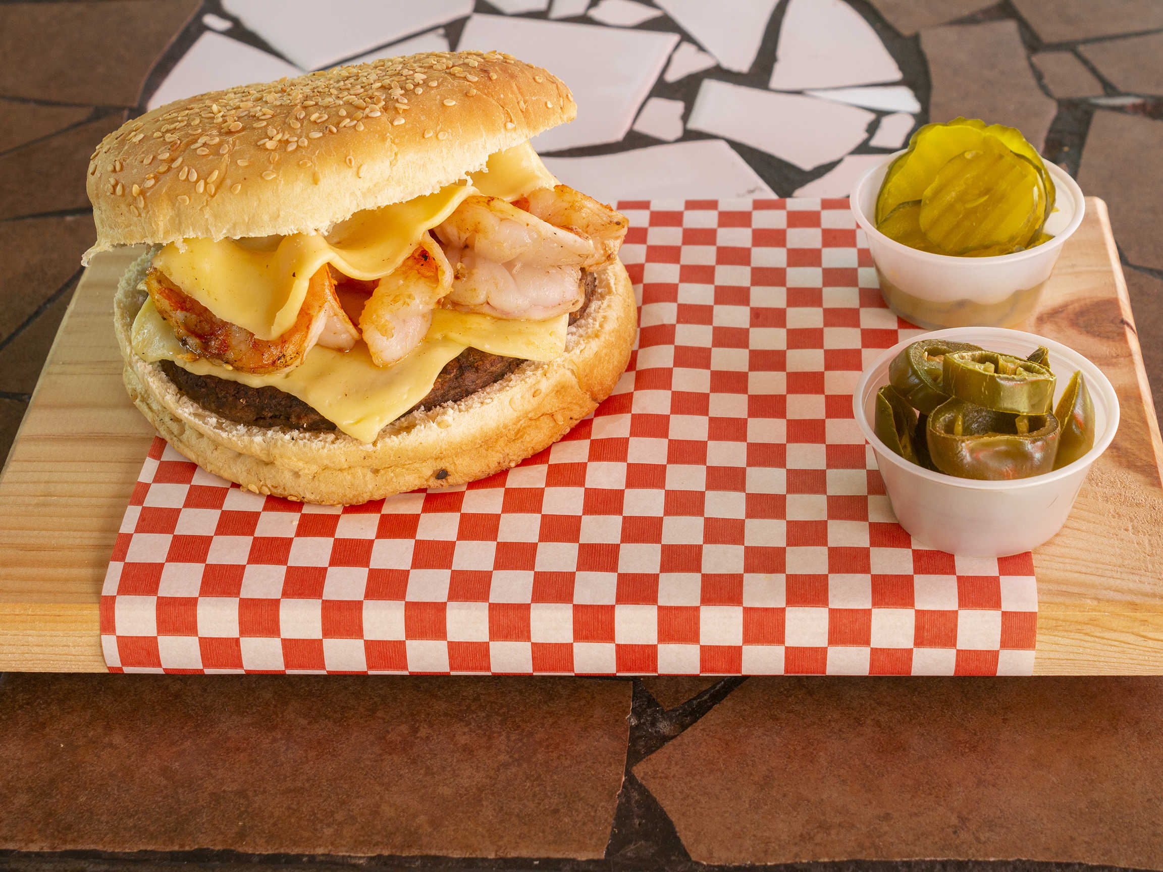 Hamburguesa Camarón