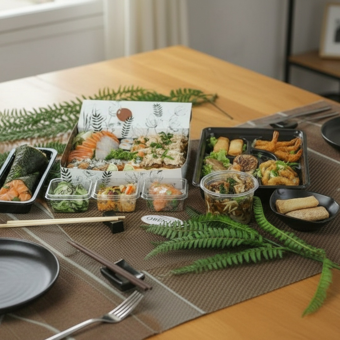 ENTRADINHA: Sunomono, Cevit, Carpaccio Salmão EMPANADOS: 4 Camarão empanado, 4 Lula empanada, 2 Harumaki camarão, 2 Filé de salmão grelhado, 2 Guioza Bovino, 1 Mini yakissoba tradicional. TEMAKIS: 2 Mini Temakis salmão fresco ou grelhado, COMBINADO PREMIUM: 10 Sahimi salmão fresco, 5 Sashimi tilápia, 4 Jyo de salmão fresco, 8 Hot roll salmão com cobertura de salmão grelhado, 2 Nigiri salmão fresco, 2 Nigiri camarão empanado, 2 Nigiri skin salmão, 4 Hossomaki de salmão, 4 Uramaki de salmão. SOBREMESA 2 Harumaki de chocolate