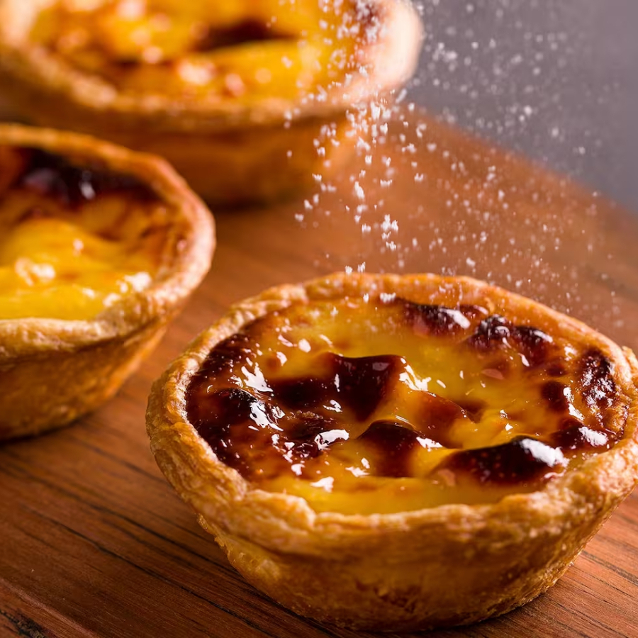 O melhor pastel de belém! Combo com duas unidades de deliciosos Pastel de Belém