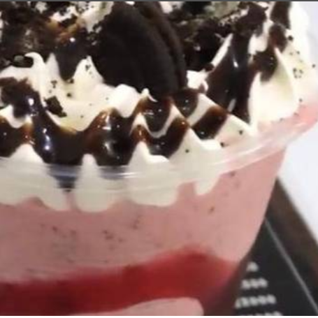 Milk Shake de Fresa OREO