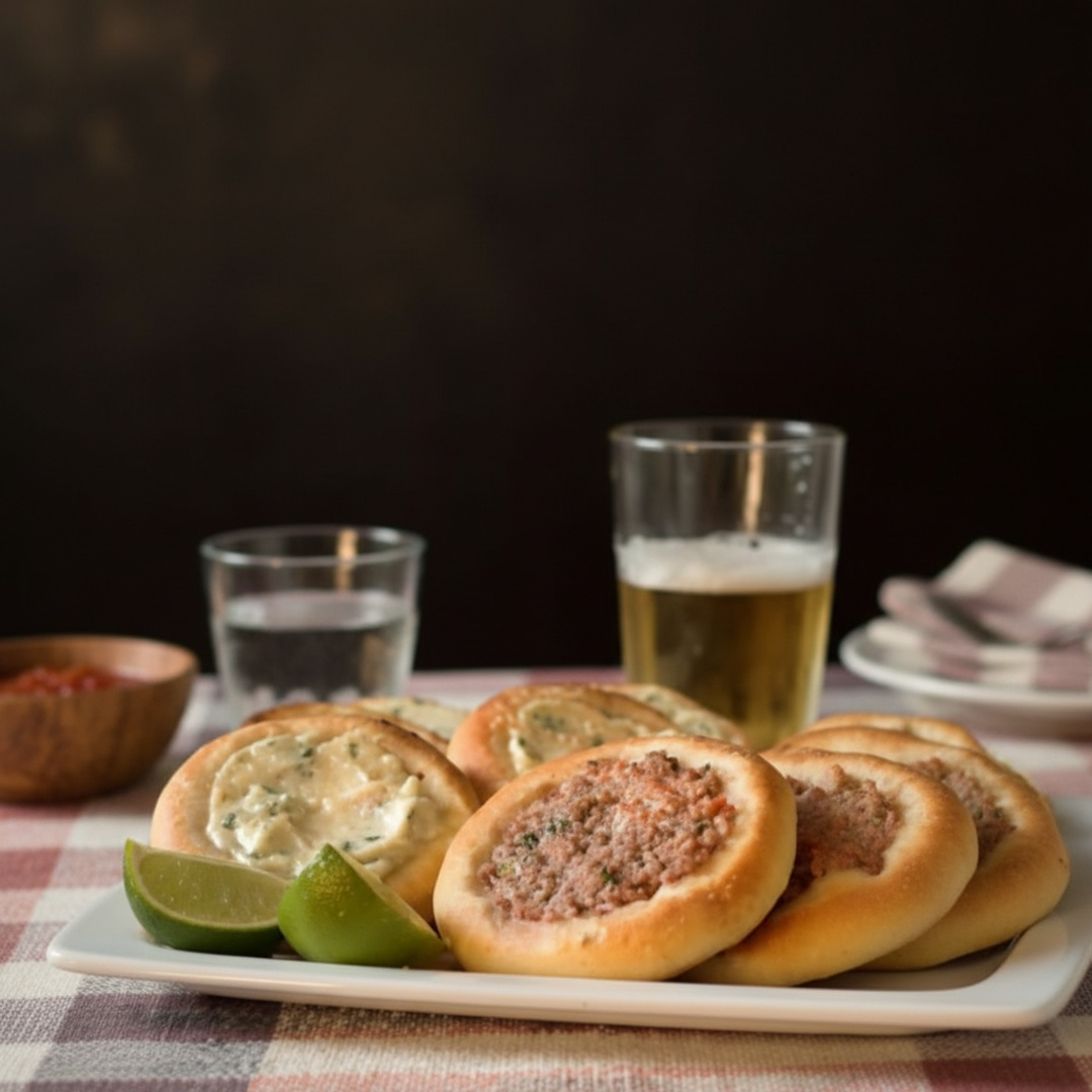 Combo com 10 esfihas de mussarela