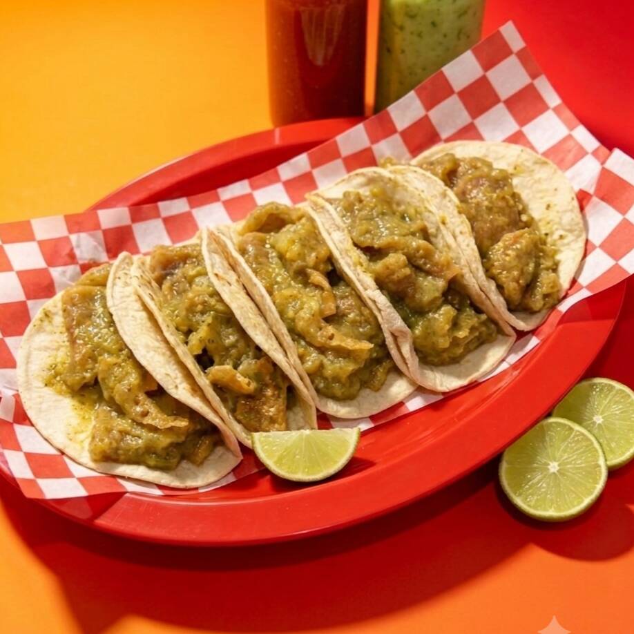 TACO DE CHIHHARRON EN MAÍZ